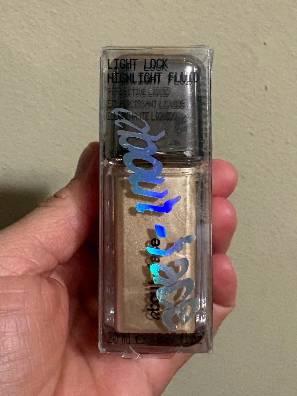 about-face Light Lock Highlight Fluid —  SHAKEN OR STIRRED  New Factory Sealed